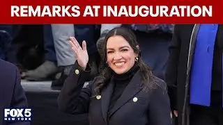 FULL: Alexandria Ocasio-Cortez's speech at Mamdani's inauguration