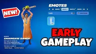 Fortnite x Leatherface EARLY GAMEPLAY: Was He WORTH The Wait?? (Release Date + Prices)