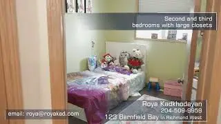 123 Bernfield Bay  in Richmond West with Roya Kadkhodayan