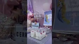 Mesa de postres para ni&ntilde;os, tem&aacute;tica Rapunzel