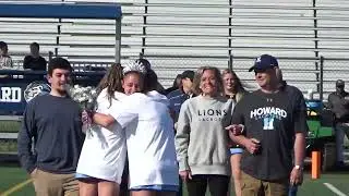 Howard High School Lacrosse 2022 Senior Night