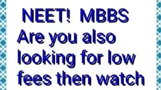 NEET 2018 ! MBBS how to target collges accordinh to Neet marks