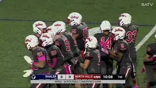 Shaler Area vs North Hills Varsity Football 10 10 25