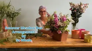 Su Whale's Summer Meadow Box Arrangement