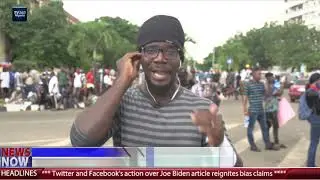 Hoodlums attack #ENDSARS Protesters in Lagos