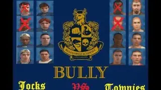 Bully SE: Jocks vs Townies / Dropouts (No Leaders - Band Wars) (Full HD)