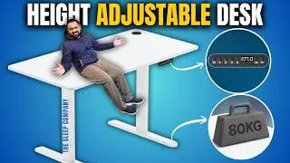 Best Height Adjustable Desk in India 2026 | The Sleep Company Height Adjustable Desk