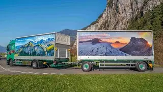 Kleiner Kanton. Grosse Wirkung. &ndash; Der Urner LKW unterwegs.