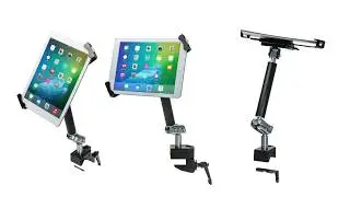 Heavy-Duty Security Pole Clamp for 7-14 Inch Tablets PAD-HPCS