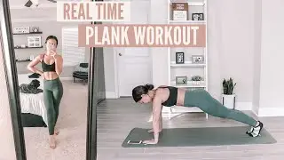 Real Time Plank Workout | At Home Full Body Exercises