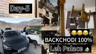 DAY -5 / Vlog 5 / LEH TOUR , LEH PALACE🏔️