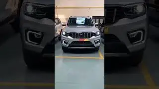 The All New Dazzling Silver Colour for #Scorpio N 🤍 #short #shorts  #scorpio @Drcarreviews
