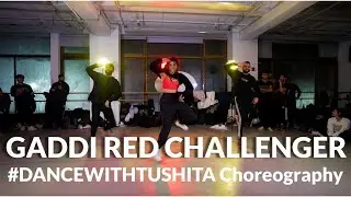 GADDI RED CHALLENGER | Babbulicious | #DANCEWITHTUSHITA Choreography