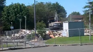 Collydean Primary School Hut Demolition 24Th June 2014 video 10