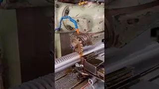 4 Mod&uuml;l L:970 Kremayer dişli imalatı ⚙️🔊 #dişli #makina #satisfying #kremayer