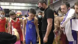 Взвешивание U15 до 48 кг.
