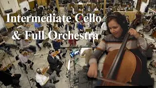 Carol of the Bells / God Rest Ye Merry Gentlemen - Late Intermediate Cello & Orchestra