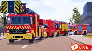 🔴LIVE: Emergency Call 112 - Fire Truck, Police, Ambulance, Rescue Vehicle on Duty! JULY 4