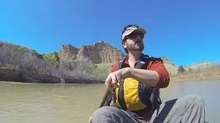 Canoeing the White River (Utah). A 3 day 