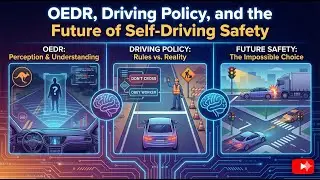[SOTIF 3-2] OEDR, Driving Policy, and the Future of Self-Driving Safety