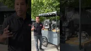 Maquina espresso para cafeter&iacute;as m&oacute;viles