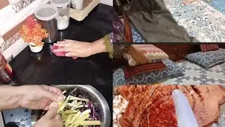 Morning to afternoon routine✅️  Desi mom routine vlog✅️ How to wash blanket at home✅️