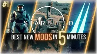 IMPROVE your Mantis Armor and Get NEW Weapons! 5 Starfield Mods in 5 Minutes. Ep.1