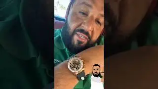 DJ Khaled - i got my favorite watch ⌚ #rolex #watch #shorts