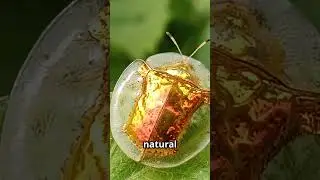 🐞✨ It Looks Like Gold... But It's Alive!  #wildernesstales #animalfacts