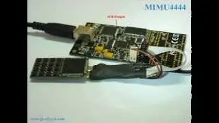 Programming Osmium MIMU4444 Using AVR Dragon