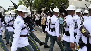 Thai King&rsquo;s Royal Guard near The Royal Palace