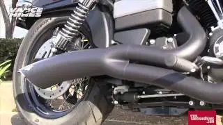 Vance & Hines Black Big Radius 2-into-1 Exhaust System | Available at J&P Cycles
