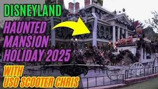 POV Haunted Mansion Holiday at Disneyland 2025!