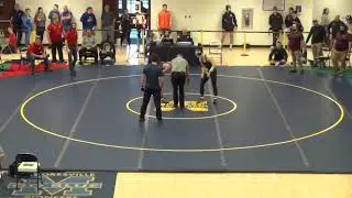 160 lbs Trevor Hunefeld vs Zack Brown, Northview (L4-7 Decision) Mooresville 8th Place