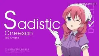 Smile, Sweet, Sister, Sadistic, Surprise, Service, and Shoto?