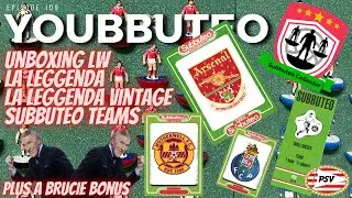 Unboxing New La Leggenda Subbuteo Teams and an amazing Arsenal Bonus Youbbuteo
