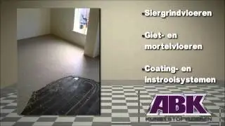 ABK Kunststofvloeren | Gietvloeren | Siergrindvloeren | Mortelvloeren | Coatingsystemen |