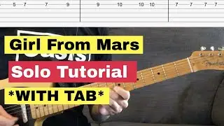 Ash - Girl From Mars Solo (Tutorial *WITH TAB*)