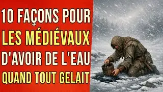 10 façons pour les médiévaux d'avoir de l'eau quand tout gelait. Incroyable.