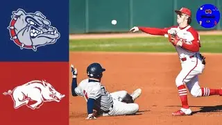 Gonzaga vs #5 Arkansas (Game 2) | 2020 College Baseball Highlights
