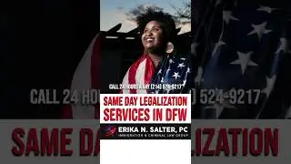 Same Day Legalization Services In Dallas Fort Worth