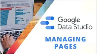 Managing Page Settings [add] [rename] [delete] in Google Data Studio [GDS]