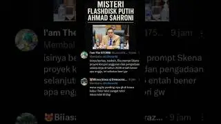 Flashdisk Putih Ahmad Sahroni Hilang Usai Penjarahan, Netizen Heboh & Penuh Spekulasi! #news #dpr