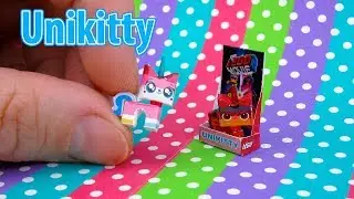 DIY How to make Miniature Unikitty from the lego movie 2 the second part | DollHouse