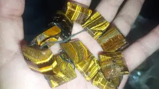 Koleksi Tiger Eye Ke Emasan #pejuangrupiah #tigereyes #batualam #kolektor #jual 