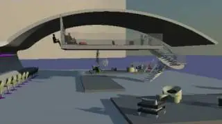 Stand made in Cinema 4D
