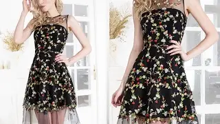 Rochie Dantela Broderie Flori Dolce