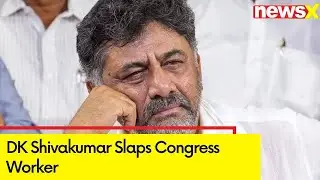 DK Shivakumar Slaps Congress Worker | BJP Shares Video Of Alleged Assault | NewsX