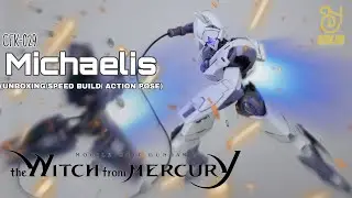 HOBBY TIME - HG WFM 1/144 CFK-029 Michaelis (UNBOXING/SPEED BUILD/ ACTION POSE)