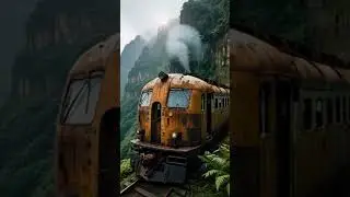 Old Abandoned Train in Forest #train #railway #railfan